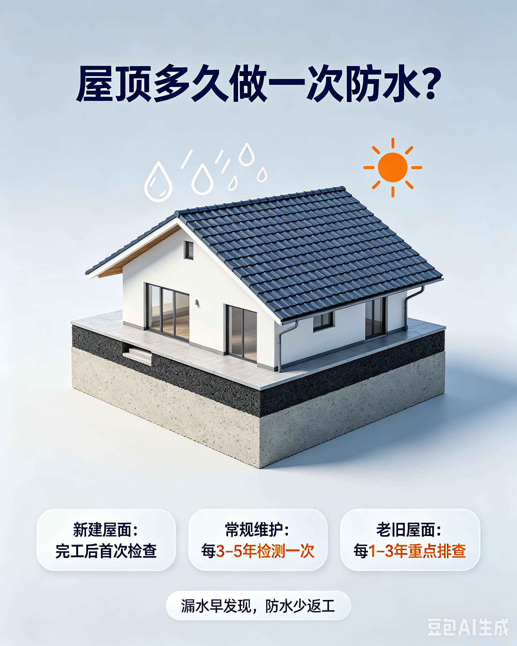 防水避坑指南系列之——沈阳屋顶防水多长时间需要做一次?