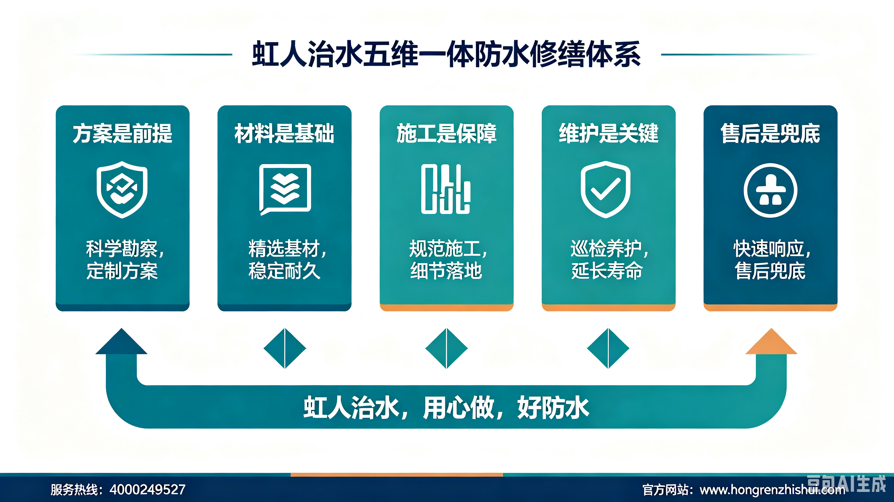 屋面阻水隔断标准化施工工艺|根治屋面窜水渗漏,践行长效防水治理理念